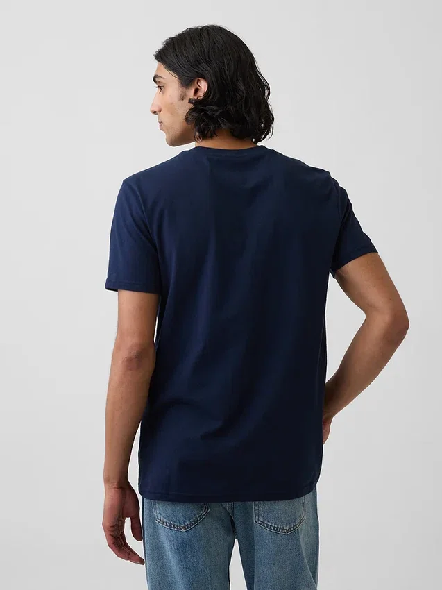 T-shirt à poche en coton bio pour adulte