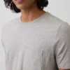T-shirt à poche en coton bio pour adulte