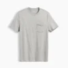 T-shirt à poche en coton bio pour adulte