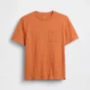 T-shirt à poche en coton bio pour enfants