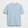 T-shirt à poche en coton bio pour enfants