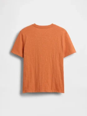 T-shirt à poche en coton bio pour enfants