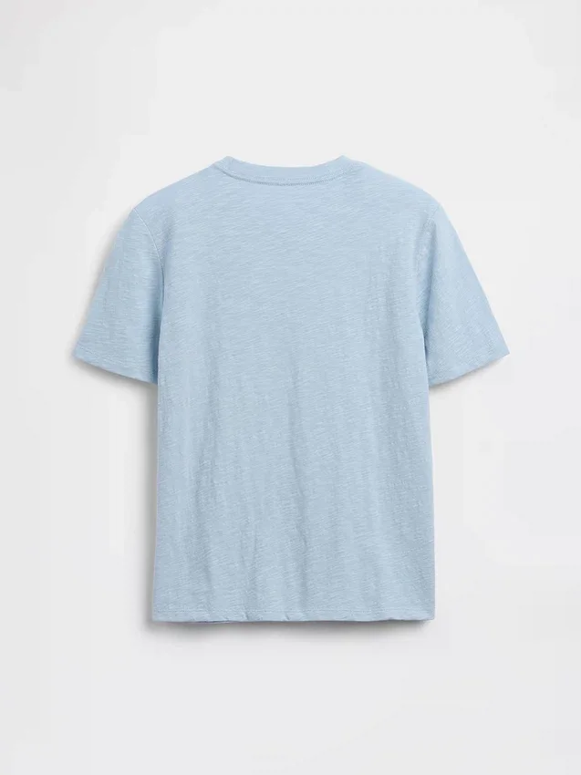 T-shirt à poche en coton bio pour enfants