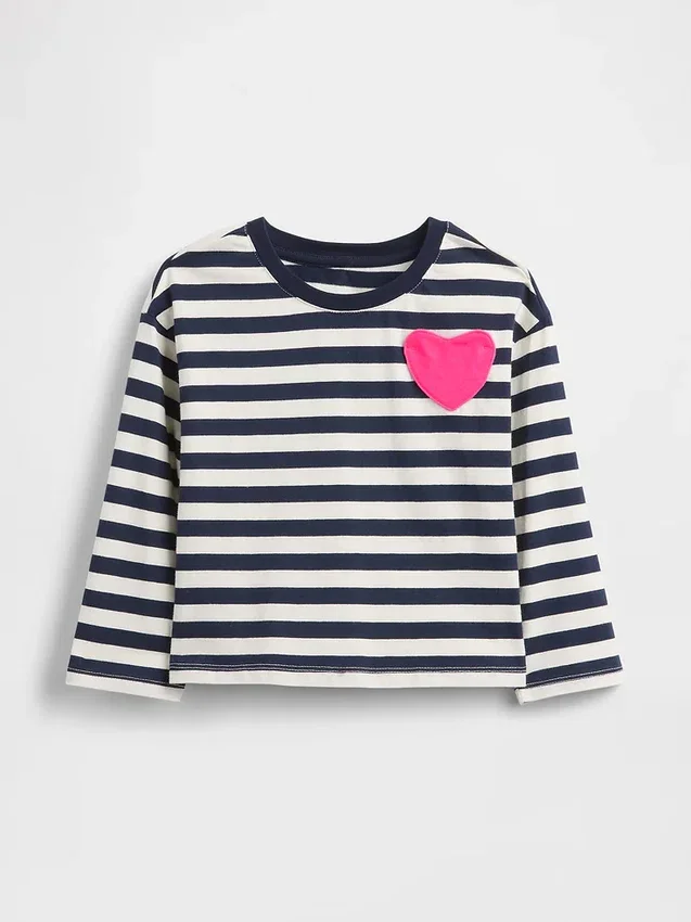 T-shirt à poche en forme de cœur « Mix & Match » pour Bébé & Enfant