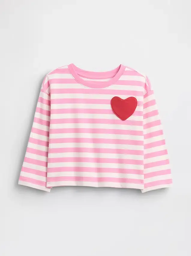 T-shirt à poche en forme de cœur « Mix & Match » pour Bébé & Enfant