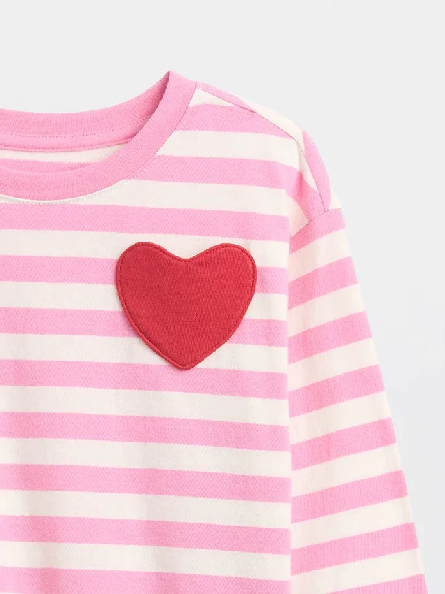 T-shirt à poche en forme de cœur « Mix & Match » pour Bébé & Enfant