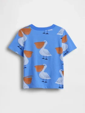 T-shirt à poche imprimé mix & match pour Bébé & Enfant