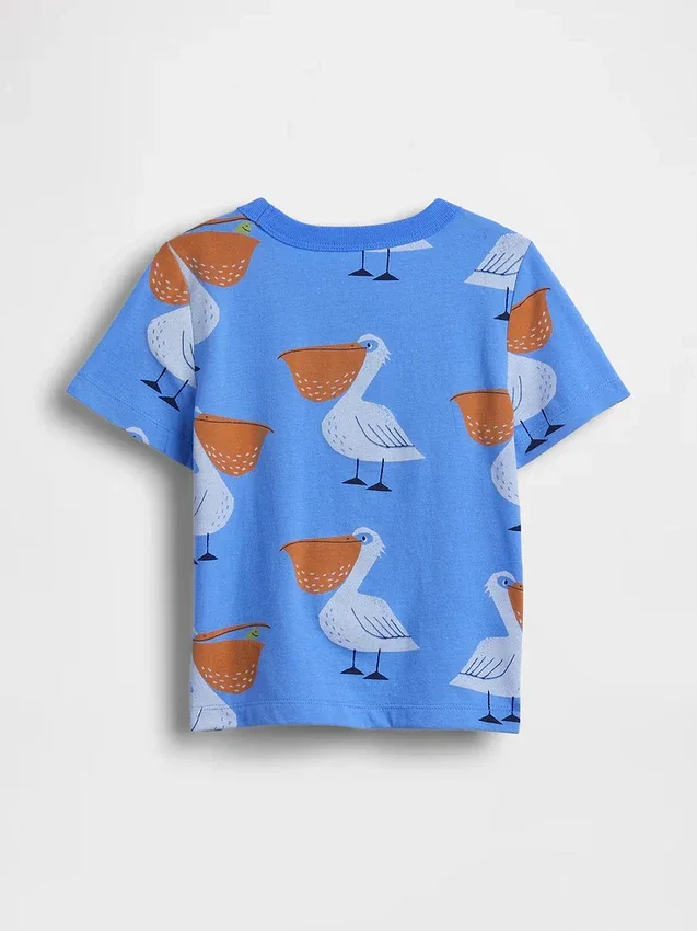 T-shirt à poche imprimé mix & match pour Bébé & Enfant
