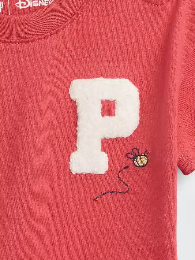 T-shirt pour bébé avec motif Winnie l'ourson