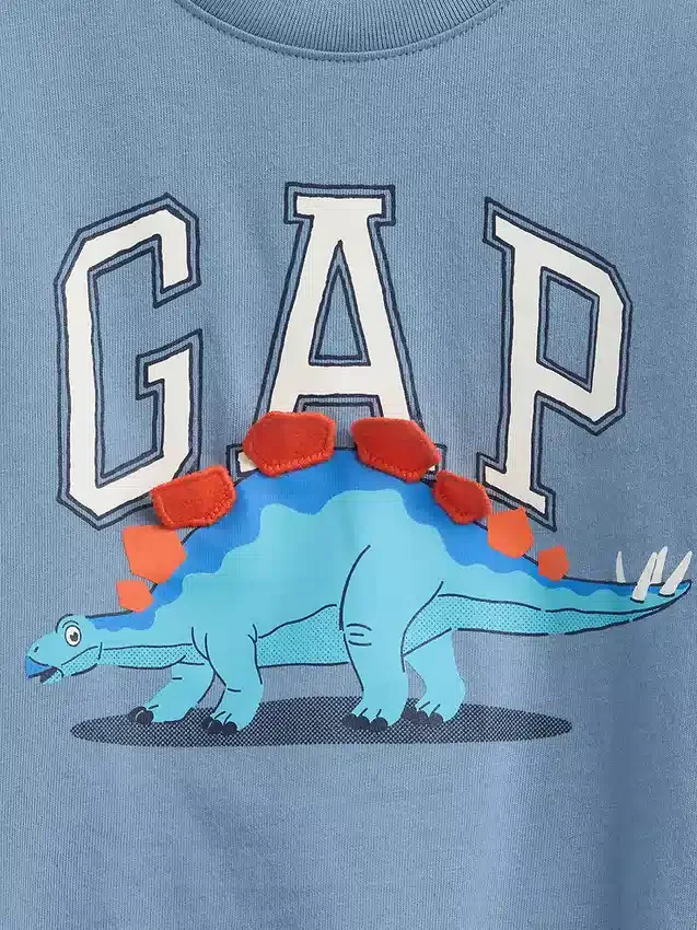 T-shirt pour Bébé & Enfant avec logo dinosaure