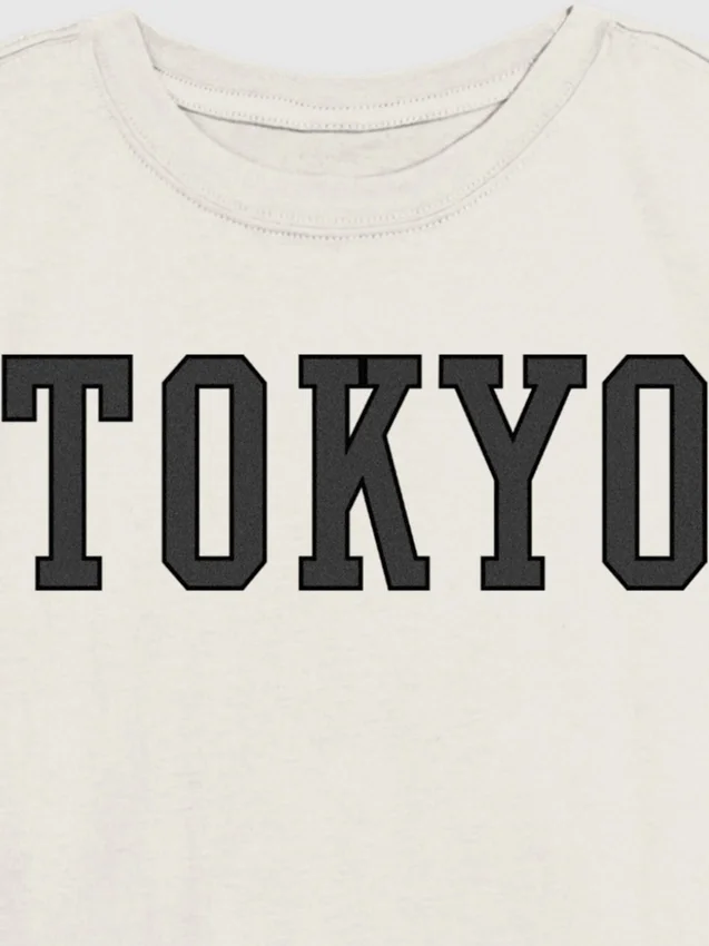 T-shirt pour enfant avec imprimé « Tokyo Bold »