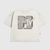 T-shirt pour enfant avec logo MTV léopard