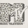 T-shirt pour enfant avec logo MTV léopard