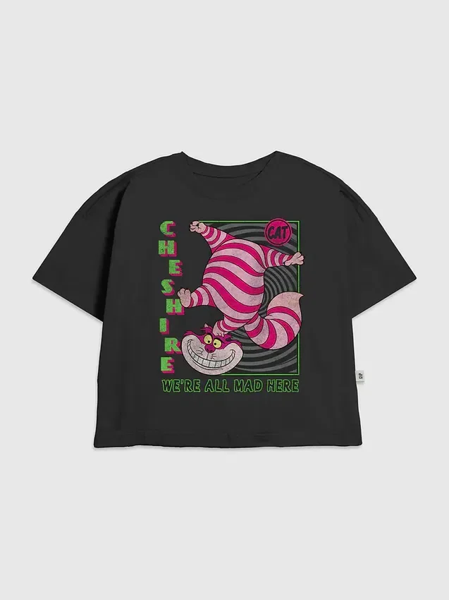 T-shirt pour enfant avec motif « Alice au pays des merveilles »