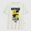 T-shirt pour enfant avec motif Batman inspiré des bandes dessinées vintage