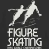 T-shirt pour enfant avec motif de patinage artistique