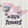 T-shirt pour enfant avec motif graphique « Lovey Jeff » de Marvel Rivals