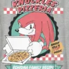 T-shirt pour enfant avec motif « Knuckles Pizza » de Sonic the Hedgehog