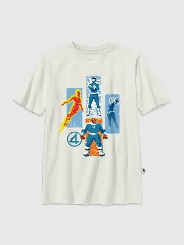 T-shirt pour enfant avec motif « Les Quatre Fantastiques »