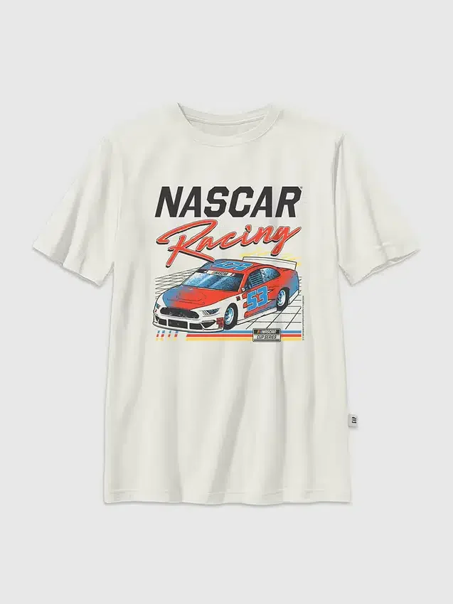 T-shirt pour enfant avec motif « Nascar Retro Racer »