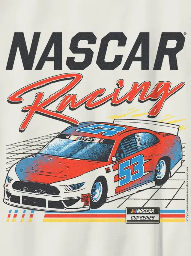 T-shirt pour enfant avec motif « Nascar Retro Racer »
