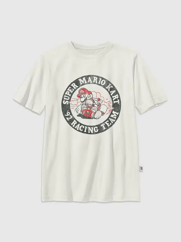 T-shirt pour enfant avec motif « Nintendo Mario Racing Team »