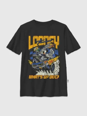 T-shirt pour enfant avec motif « Rabbit Racer » des Looney Tunes