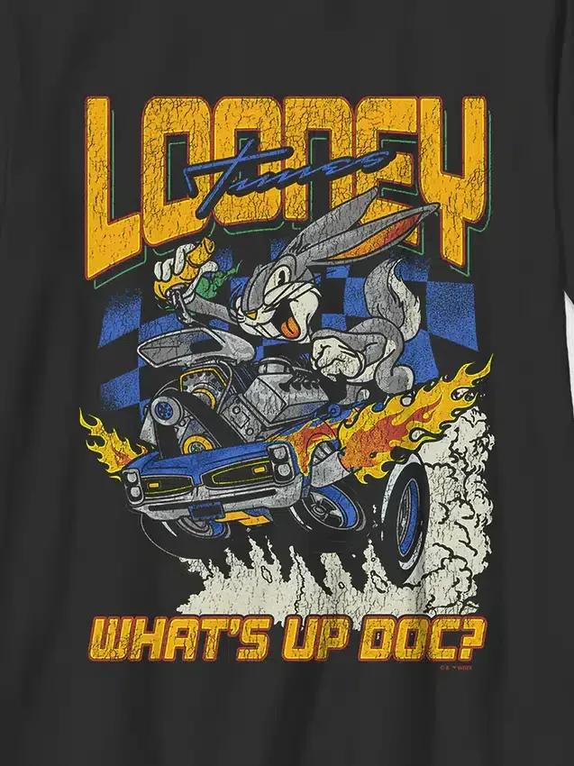 T-shirt pour enfant avec motif « Rabbit Racer » des Looney Tunes