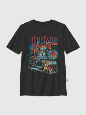 T-shirt pour enfant avec motif « Speed » d’Optimus Prime de Transformers