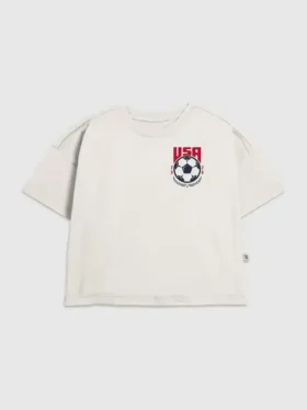 T-shirt pour enfant avec motif « USA Soccer Crest »