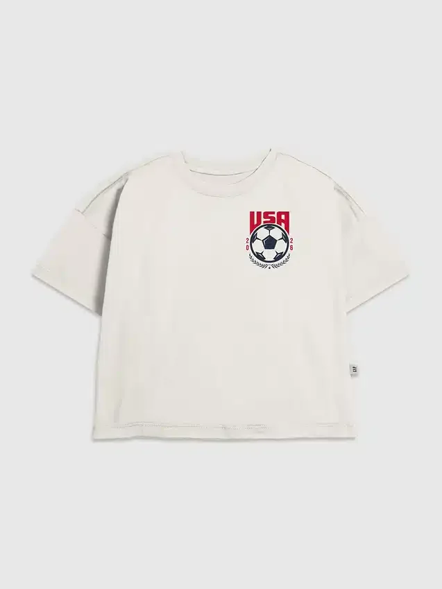 T-shirt pour enfant avec motif « USA Soccer Crest »