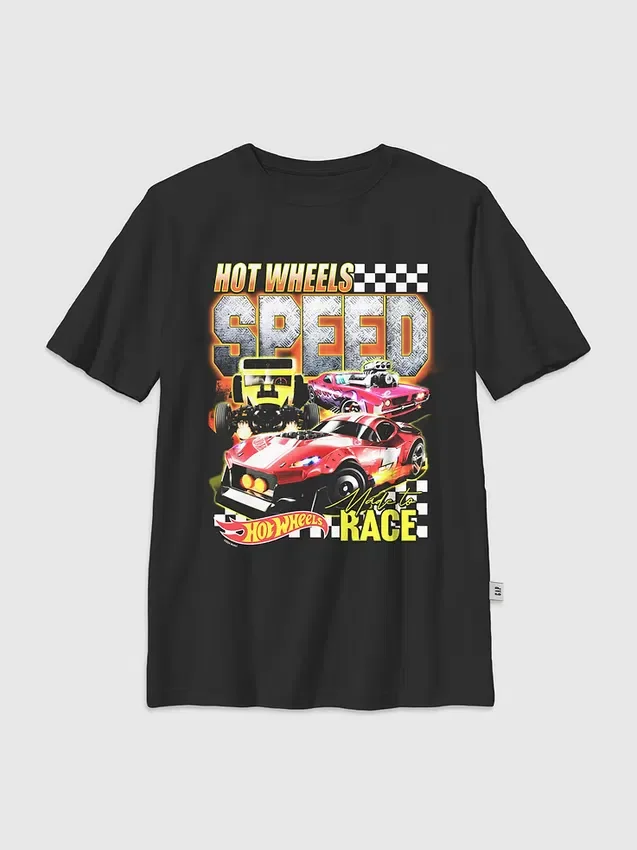 T-shirt pour enfant Hot Wheels avec motif « Speed »