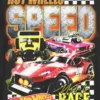 T-shirt pour enfant Hot Wheels avec motif « Speed »