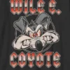 T-shirt pour enfant Looney Tunes avec motif métallisé de Wile E.