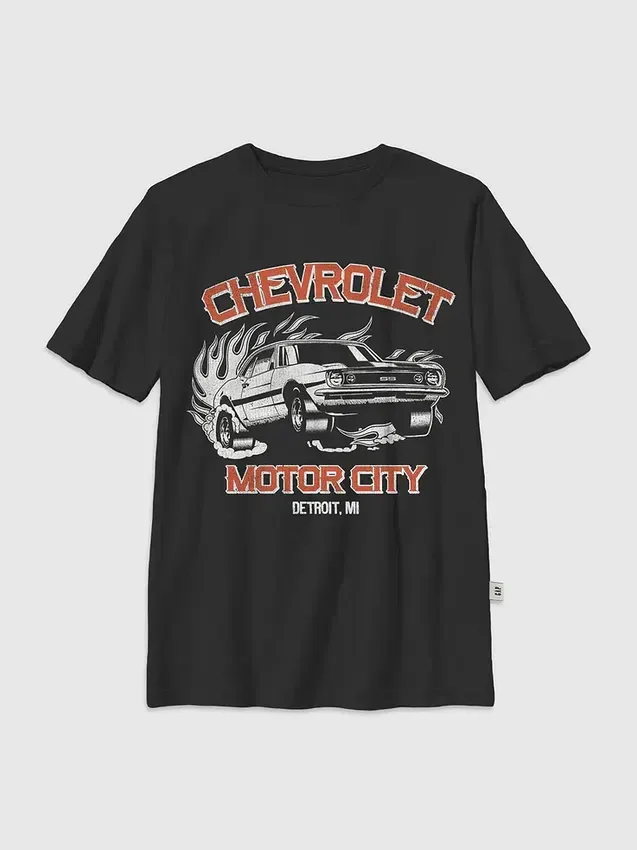 T-shirt pour enfant à motif Chevrolet