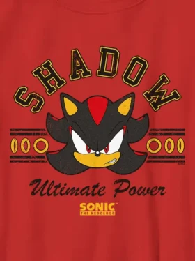 T-shirt pour enfant Sonic the Hedgehog avec motif « Shadow »