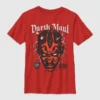 T-shirt pour enfant Star Wars avec motif Darth Maul