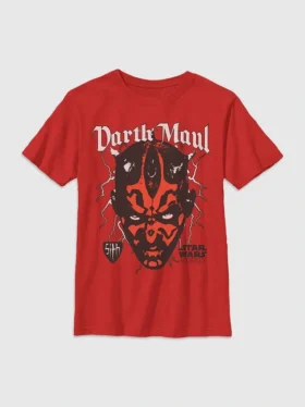 T-shirt pour enfant Star Wars avec motif Darth Maul