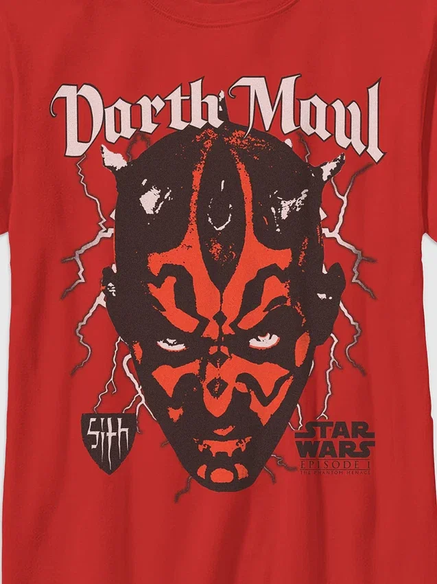 T-shirt pour enfant Star Wars avec motif Darth Maul