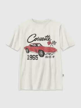 T-shirt pour enfants avec motif Corvette