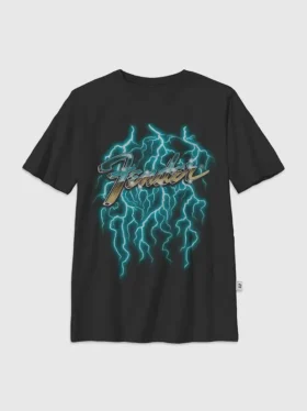 T-shirt pour enfants avec motif Fender Lightning