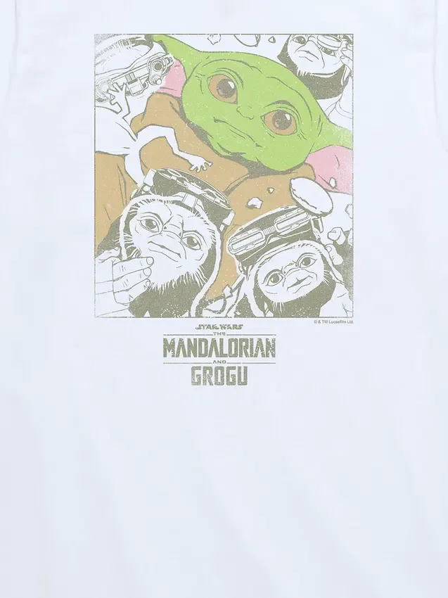 T-shirt pour enfants avec motif « Star Wars : Grogu et ses amis »