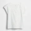 T-shirt pour enfants à col carré