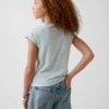T-shirt pour enfants à col carré
