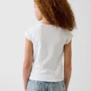 T-shirt pour enfants à col carré