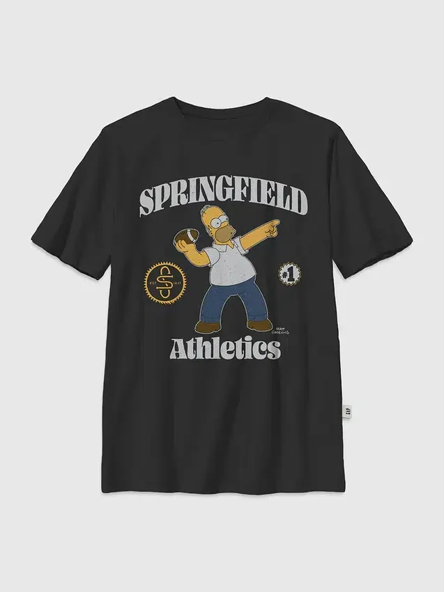 T-shirt pour enfants « The Simpsons Throw a Homer »