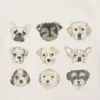 T-shirt pour tout-petits avec motif « Assortiment de chiots »