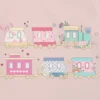 T-shirt pour tout-petits avec motif « Colorful Train »