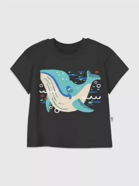 T-shirt pour tout-petits avec motif « Its a Whale »