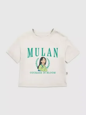 T-shirt pour tout-petits avec motif « Mulan Collegiate »
